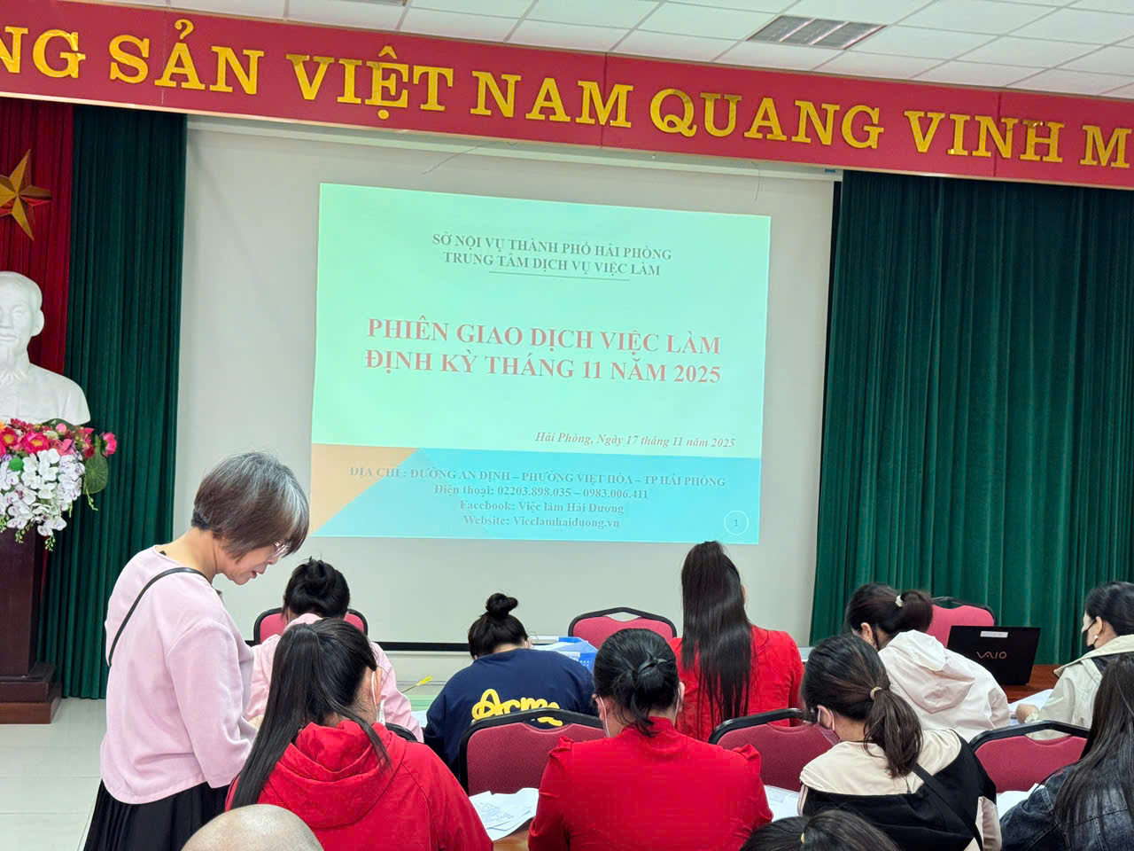 Phiên Giao dịch việc làm định kỳ ngày 17/11/2025