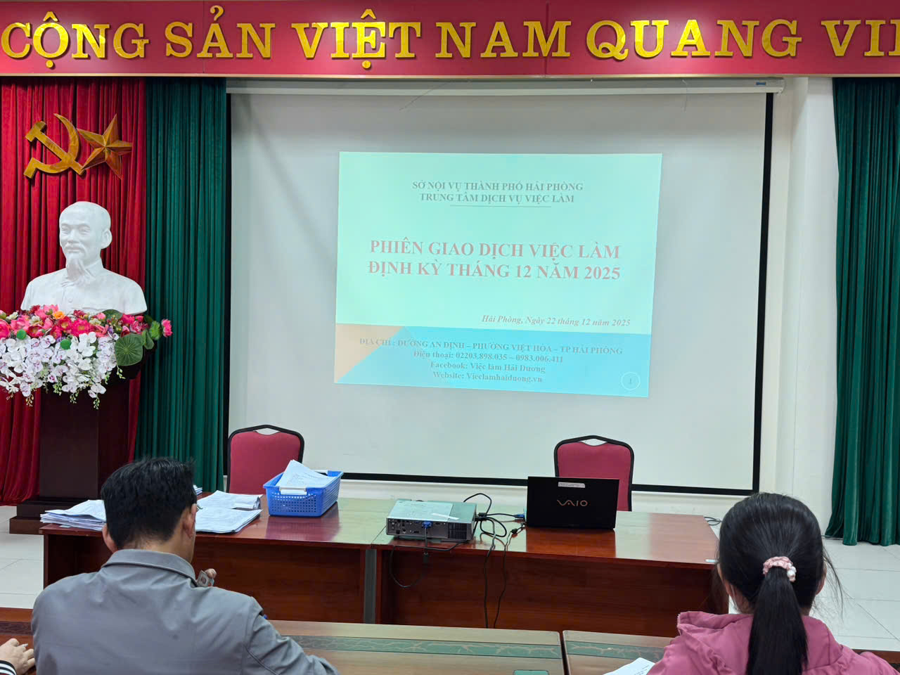 Phiên Giao dịch việc làm định kỳ tháng 12 năm 2025