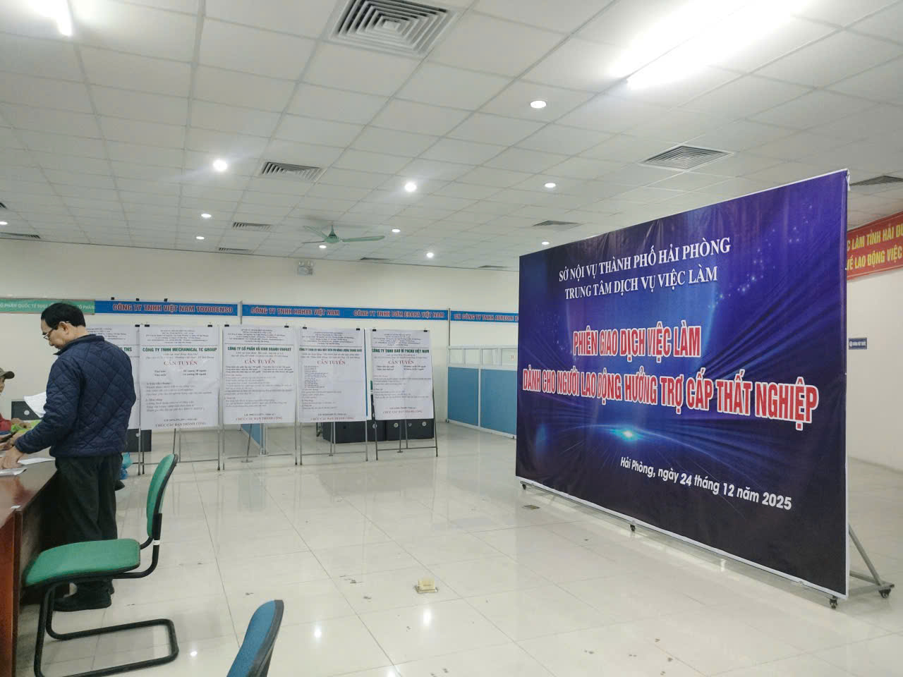 Phiên Giao dịch việc làm dành cho người lao động hưởng trợ cấp thất nghiệp